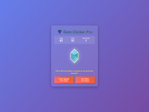 Gemstone Tycoon Clicke